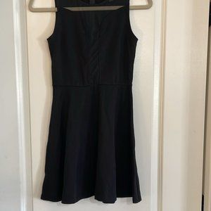 AQUA short black dress. Size Small.
